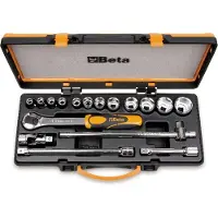 Beta Doppendoos met 12 dopsleutels en 5 toebehoren 920A/C12X - 009200933