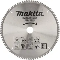 Makita Accessoires D-65654 Afkortzaagblad | div. materialen | 260x30x2,6 | 100T | 5g - D-65654
