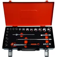Bahco 3/8" dopsleutelset | 7422MBR