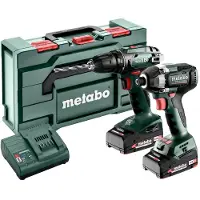 Metabo Accu Combo Set 18V BS 18 + SSD 18 LT 20