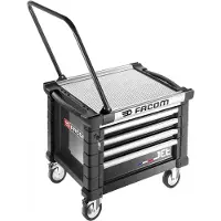 Facom Jet Gereedschapswagen 4 Laden M3 Laag Zwart - JET.CR4NM3A - JET.CR4NM3A