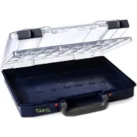 Raaco CarryLite 55 - Assortimentsdoos Leeg - 278 x 337 x 58 mm - Donkerblauw