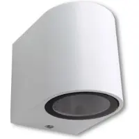 LvT VIP LED Wandlamp rond wit - GU10 fitting - IP44 - Geschikt voor 1 GU10 spot
