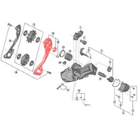 Shimano Xtr M9050 Sg 11s Buitenkooiplaat