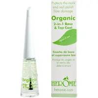 Herome - Handverzorging Organic & Pure 2-in-1 Base & Top Coat Topcoat Gezichtscrème 10 ml Dames