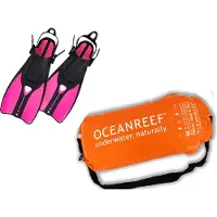 Ocean Reef Duo Ii Diving Fins Roze EU 36-42