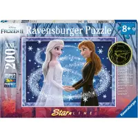 Ravensburger Puzzel - - Star Line XXL - 200 stukken - Glimlicht in het donker - Voor kinderen vanaf 8 jaar