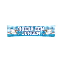 Folat Straatbanier Hoera een jongen