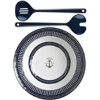 Marine Business Sailor Salad Bowl Zilver