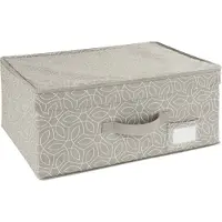 Wenko Organizer Modell Balance ademend opbergdoos voor kleding, tijdschriften & foto's