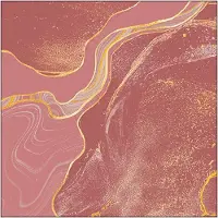 Ambiente Lunch servetten - Marble rose