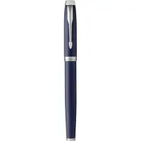 Parker IM-vulpen - medium punt - blauwe inkt - matblauw - incl. geschenkdoos