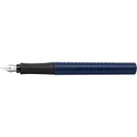 Faber-Castell vulpen - Grip 2011 - F - klassiek blauw - FC-140806
