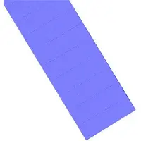 MAGNETOPLAN Ferrocard labels blauw, 50 x 15mm, 115 stuks