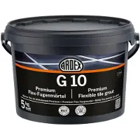 Ardex G10 Premium, flexibele voegmortel, zilvergrijs, 5 kg emmer