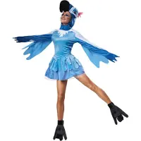 Dressforfun Geestige paradijsvogel L - verkleedkleding kostuum halloween verkleden feestkleding carnavalskleding carnaval feestkledij partykleding - 302498