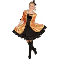 Dressforfun Barokprinses M - verkleedkleding kostuum halloween verkleden feestkleding carnavalskleding carnaval feestkledij partykleding - 301385