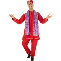Dressforfun herenkostuum Indiër XL - verkleedkleding kostuum halloween verkleden feestkleding carnavalskleding carnaval feestkledij partykleding - 301028