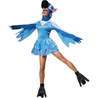 Dressforfun Geestige paradijsvogel XL - verkleedkleding kostuum halloween verkleden feestkleding carnavalskleding carnaval feestkledij partykleding - 302499