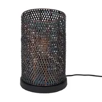 Hoyz tafellamp armor tube grijs industrieel