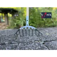 Synx Tools Rozenhark - metaal - bladhark - hark - Incl. steel 150 cm