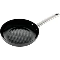ISENVI Murray keramische koekenpan 24 CM - RVS greep - Antraciet - Keramisch - 100% PFAS, PTFE en PFOA vrij