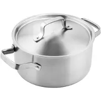ISENVI Soenil by ISENVI - Keramische kookpan 20 CM - RVS greep - Hoogglans RVS - Keramisch - 100% PFAS, PTFE en PFOA vrij-