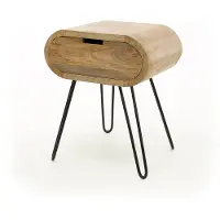 Hoyz nachtkastje barrel met 1 lade - 50x35x60