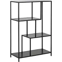Molecule Seaford Boekenrek Industrieel Design Zwart