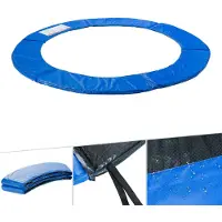 Arebos Trampolinerand - 183 cm - Trampoline rand - Trampoline beschermrand - Trampolinerand - Blauw