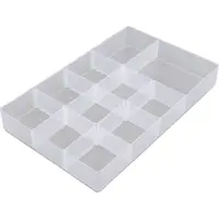 Whitefurze Allstore Organiser voor opslagbox 5,5L en 10L - 34 x 21 x 4,5 cm - Opbergbox