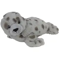 Nature Planet Pluche knuffel grijze zeehond van 24 cm - Knuffeldier