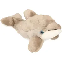 Nature Planet Pluche dieren knuffels Dolfijn van 30 cm - Knuffel zeedieren
