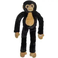 Nature Planet Pluche dieren knuffels hangende Chimpansee aap van 48 cm - Knuffeldier