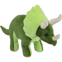 Nature Planet Pluche knuffel dinosaurus Triceratops van 20 cm - Knuffeldier
