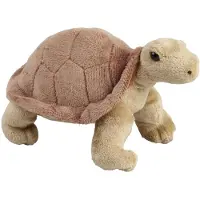Ravensden Pluche knuffel dieren Land Schildpad van 18 cm - Knuffeldier