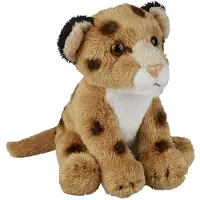 Ravensden Pluche knuffel dieren Luipaard 15 cm - Knuffeldier
