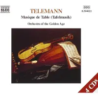 OUTHERE Orchestra Of The Golden Age - Telemann: Musique De Table (4 CD)