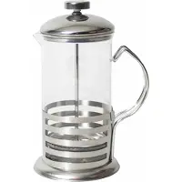 Gerimport Camping koffie of thee french french press/ cafetiere 350 ml - Cafetiere
