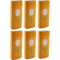 Svenska Living Radiatorbak luchtbevochtiger/waterverdamper - 6 st - 20 x 8 cm - porselein
