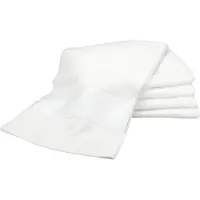 Artg Towelzz SPORTHANDDOEK Extra Lang - 30 x 140 cm - Set van 5 stuks - WHITE