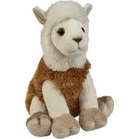 Ravensden Pluche knuffel dieren Lama 19 cm - Speelgoed Lamas knuffelbeesten