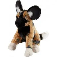 Ravensden Pluche wilde hond knuffel dier - 30 cm - safari dieren uit Afrika - speelgoed of decoratie