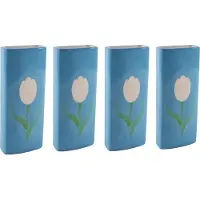 Svenska Living Radiatorbak luchtbevochtiger/waterverdamper - 8 st - 20 x 8 cm - porselein