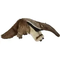 Ravensden Pluche miereneter knuffeldier - bruin - 60 cm - Miereneters bosdieren knuffels