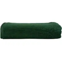 Artg Towelzz - XXXL Strandhanddoek - BIG TOWEL - 100% Badstof - Katoen - Donkergroen - Dark Green - 100 x 210 cm