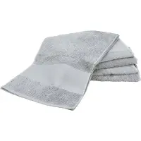 Artg Towelzz SPORTHANDDOEK Extra Lang - 30 x 140 cm - Set van 5 stuks - LIGHT GREY