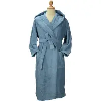 Artg Robezz - Biologische Katoen - Badjas Capuchon - Blue - Maat S/M