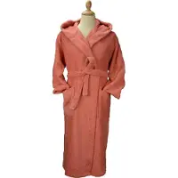 Artg Robezz - Biologische Katoen - Badjas Capuchon - Rose - Maat XXL - (2XL)