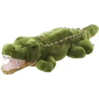 Nature Planet krokodil knuffel - 48 cm - pluche - knuffeldieren - voor kinderen